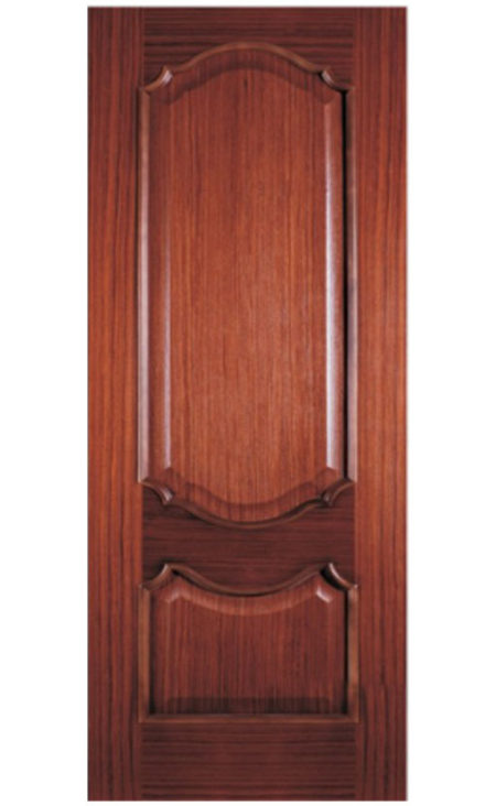 Шпонированная дверь с багетной рамкой Ампир 2