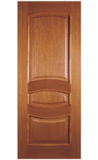 Шпонированная дверь с багетной рамкой Ампир 4