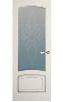 Патинированная дверь Цецилия-С1