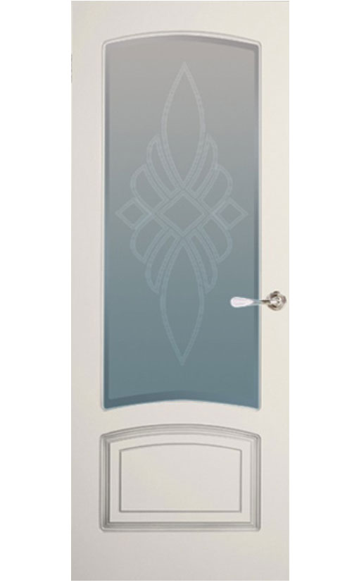 Патинированная дверь  <br> “Цецилия-С1”